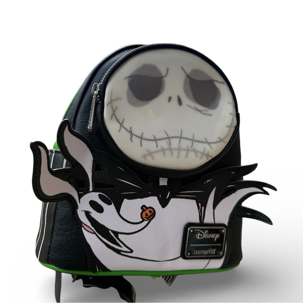 Loungefly Disney Jack Skellington & Zero Lenticular Backpack